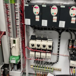 Inside View of Pumps Control Panel
