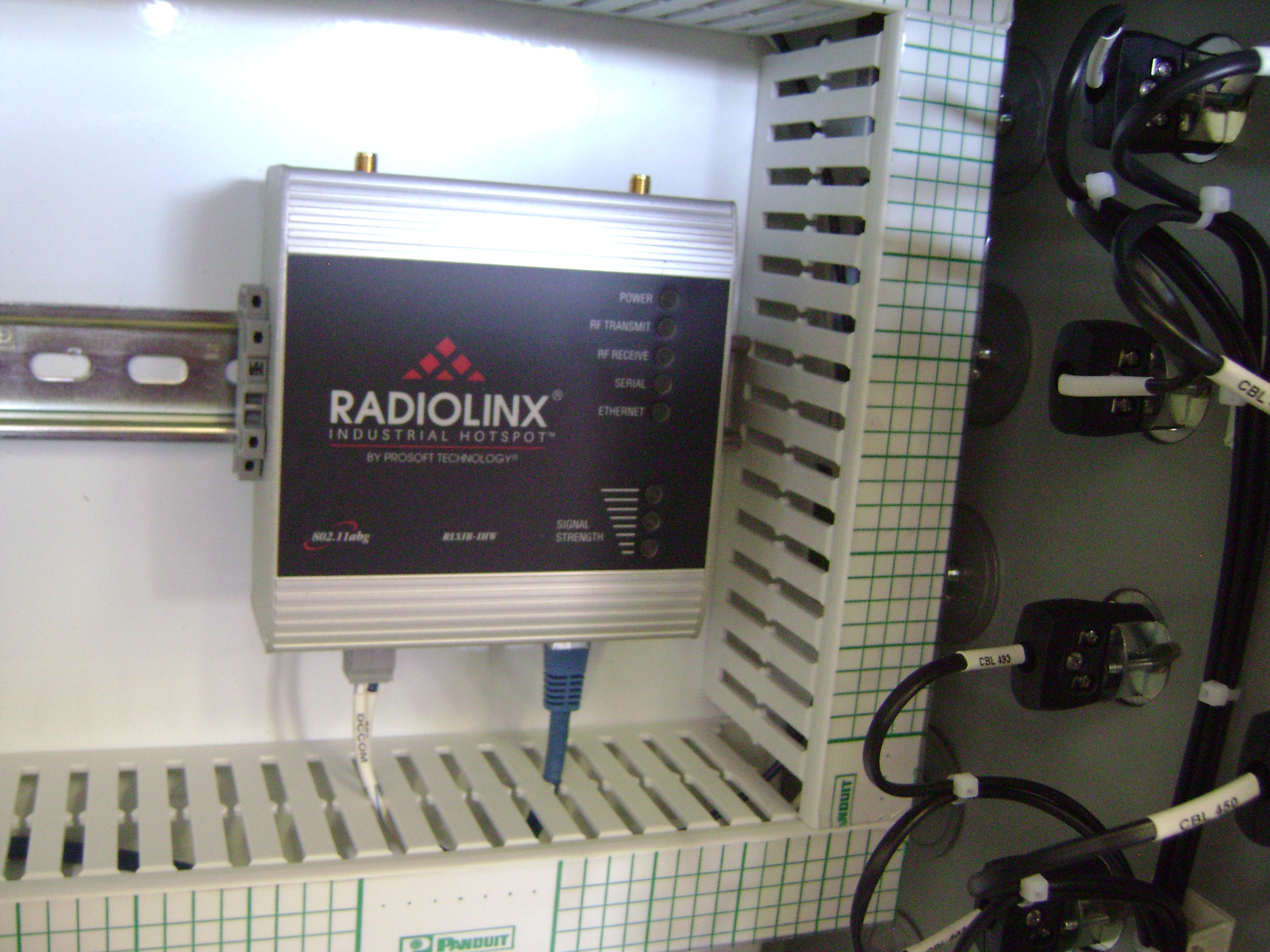 A RadioLinx ethernet controller