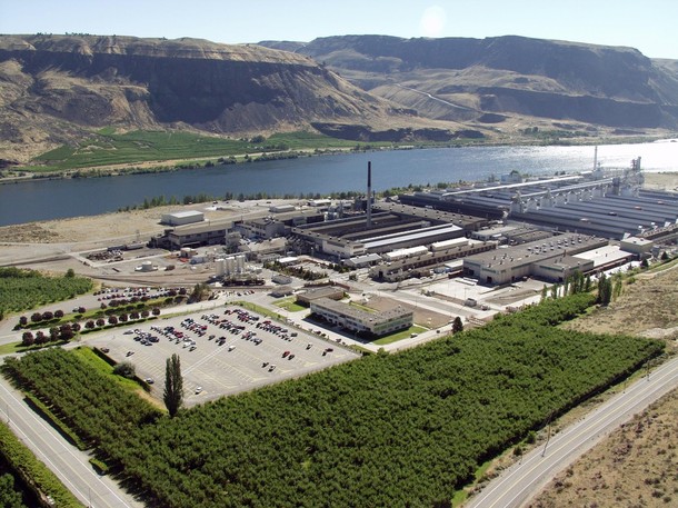 Alcoa Wenatchee Works facility